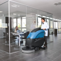 Designed for cleaning smooth floor with autoscrubbers