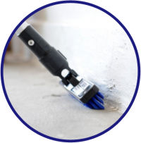 Perfect for cleaning wall corners
