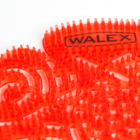 Anti splash ribbed design reduces discomfort and cleaning