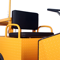 Wide Seat Fits Two People