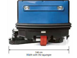 130cm of Cleaning Width